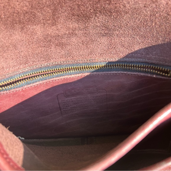 Coach Penny pocket vintage brass turnlock crossbody bag USA - Picture 9 of 14